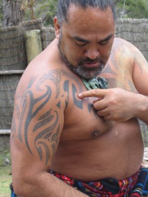 Hone explains his tattoos