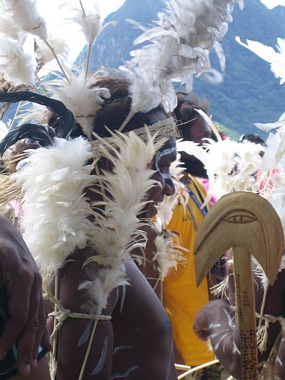 Papua dancer